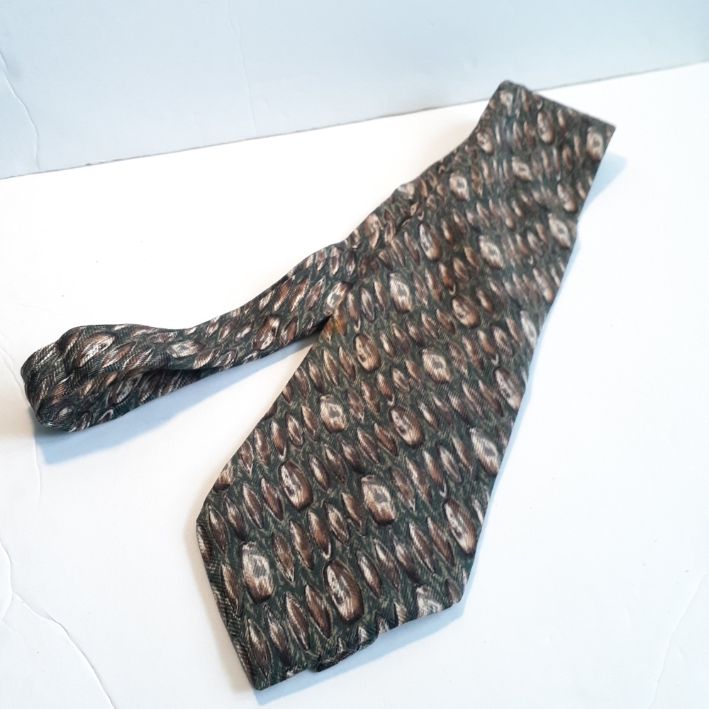 Bellini Abstract Camo Silk Mens Necktie